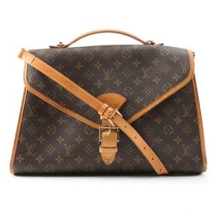Louis Vuitton Beverly Briefcase GM Bag in Monogram Canvas and Leather & Dustbag